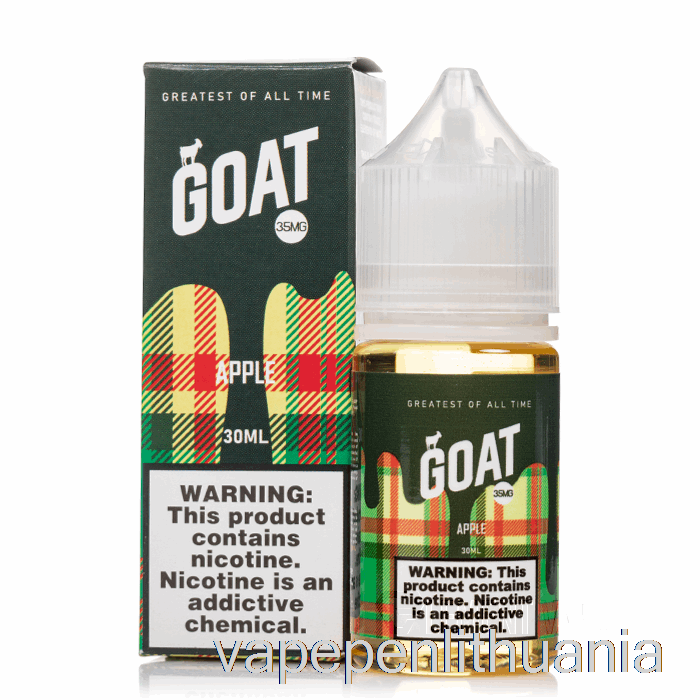 Obuolių - Ožkų Druskos - 30ml 50mg Vape Skysčio